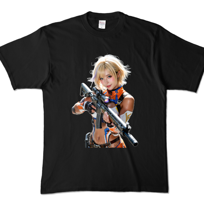 カラーTシャツ - XL - ブラック （濃色）