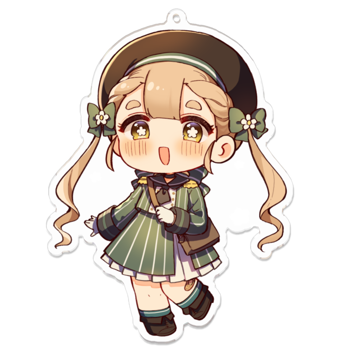 アクリルキーホルダー - 100 x 100 (mm)