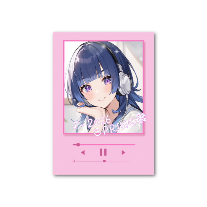 フォト風カード - 縦 - 両面