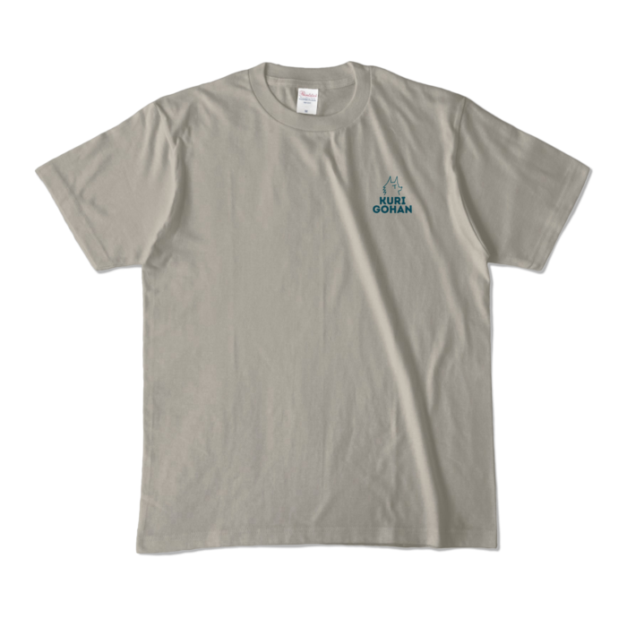 Tシャツ(グレー) - M - 通常オオカミさん