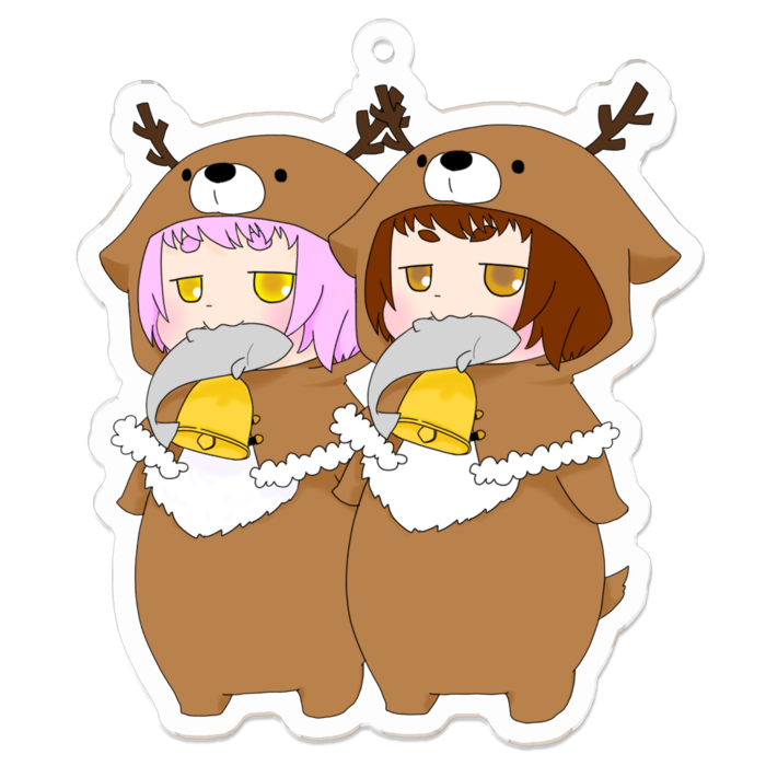 アクリルキーホルダー - 70 x 70 (mm)