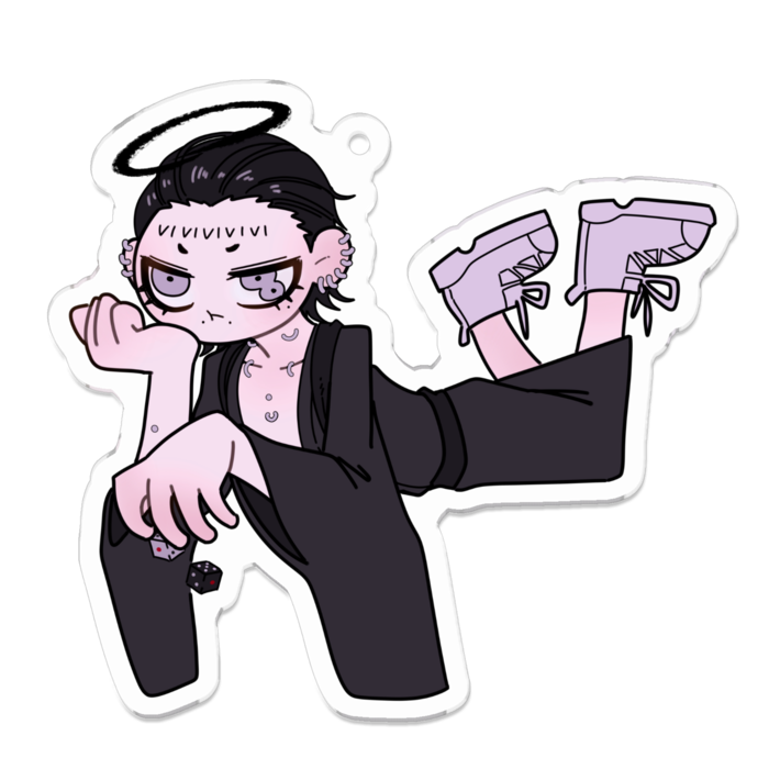 アクリルキーホルダー - 70 x 70 (mm)