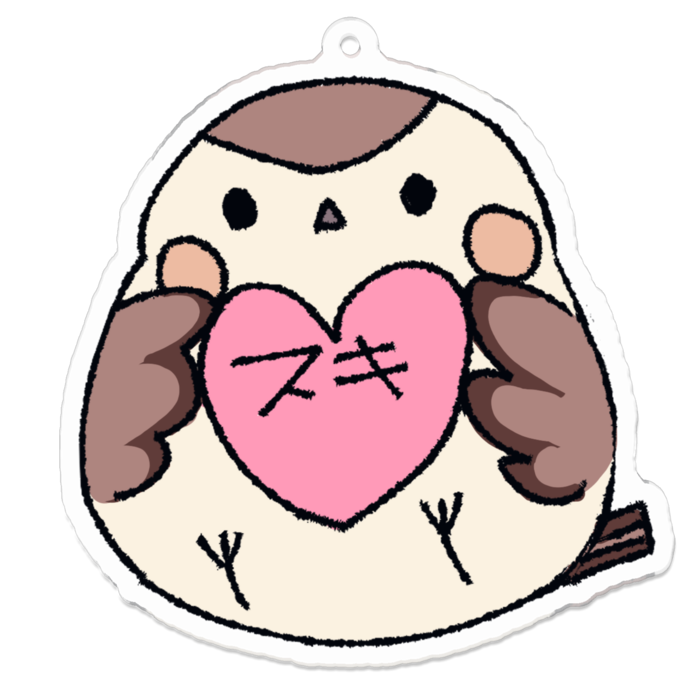 アクリルキーホルダー - 70 x 70 (mm)