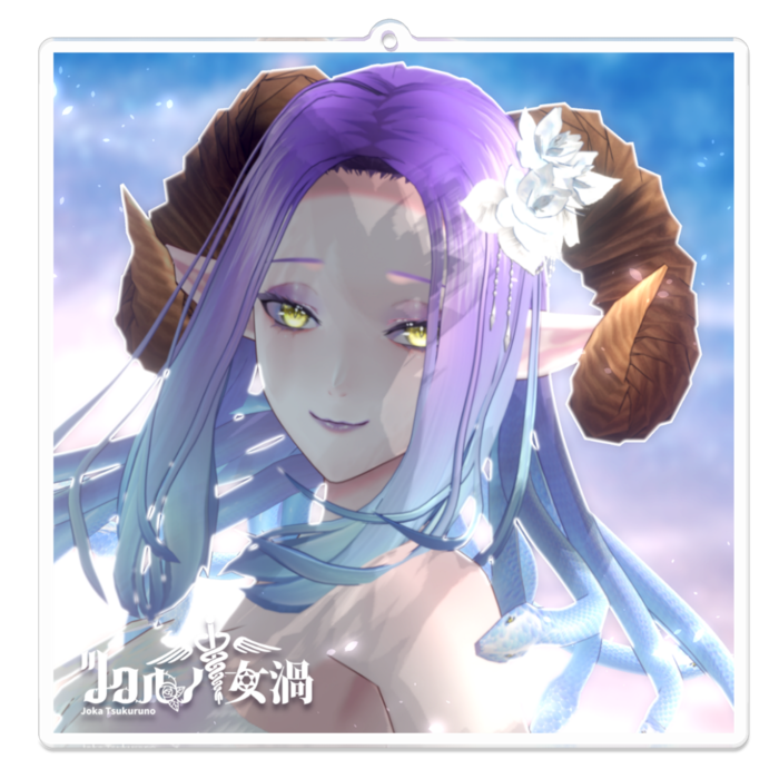 アクリルキーホルダー - 100 x 100 (mm)