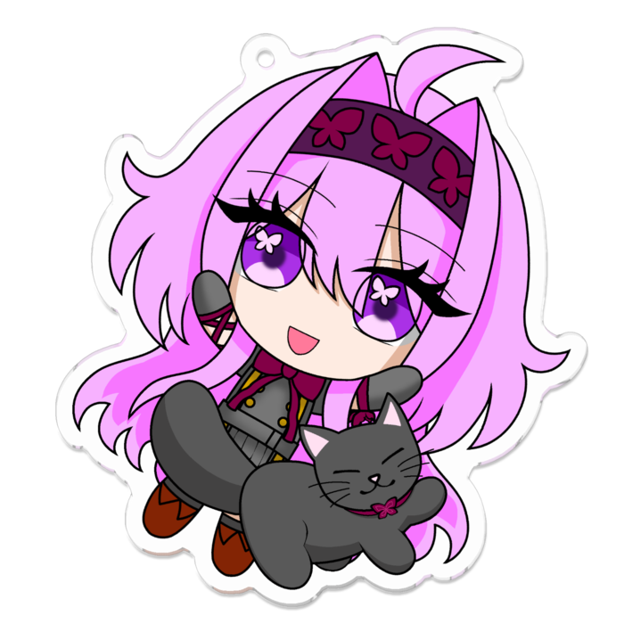 アクリルキーホルダー - 70 x 70 (mm)