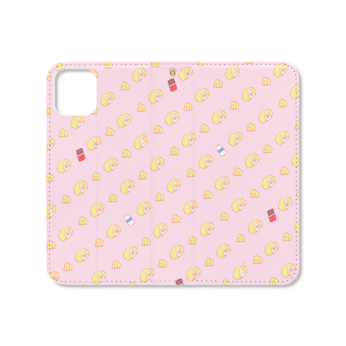 手帳型iPhoneケース（ベルトなし） - iPhone 11 - ストラップ穴 あり(1)