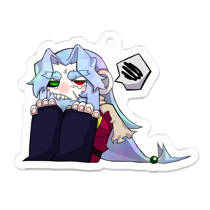 アクリルキーホルダー - 50 x 50 (mm)変更1