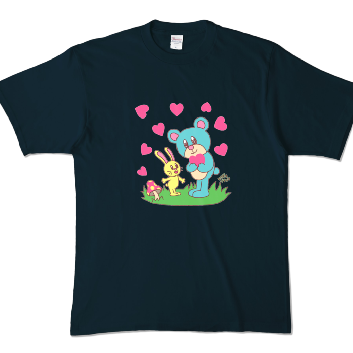 カラーTシャツ - XL - ネイビー (濃色)