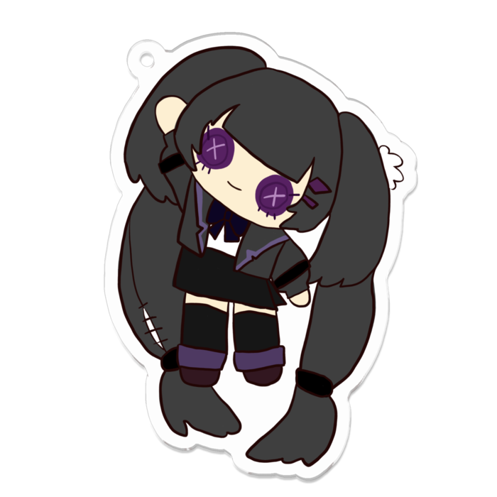 アクリルキーホルダー - 70 x 70 (mm)