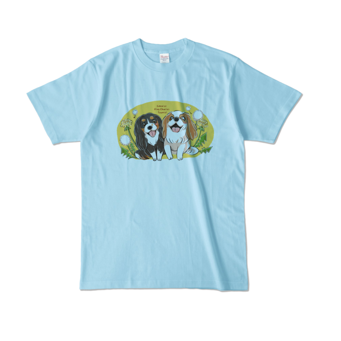 カラーTシャツ - L - ライトブルー (淡色)