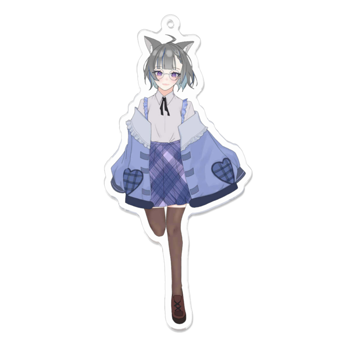 アクリルキーホルダー - 100 x 100 (mm)