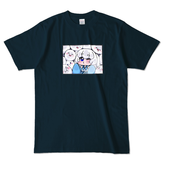 カラーTシャツ - L - ネイビー （濃色）