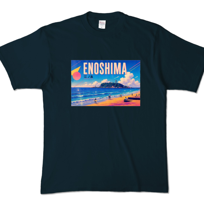 カラーTシャツ - XL - ネイビー (濃色)