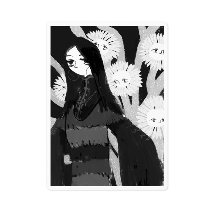 ステッカー - 100 x 100 (mm)