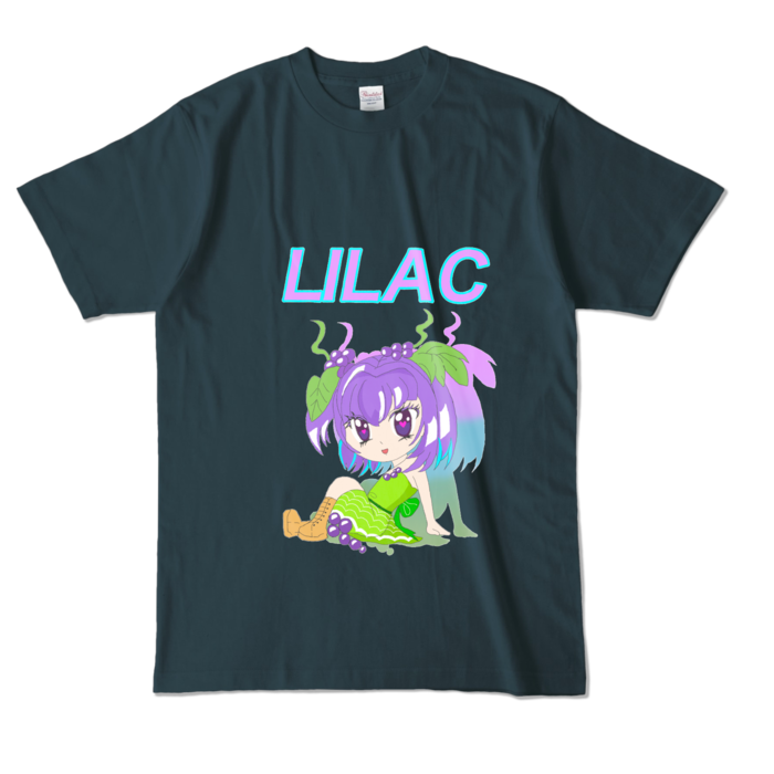 カラーTシャツ - L - デニム (濃色)