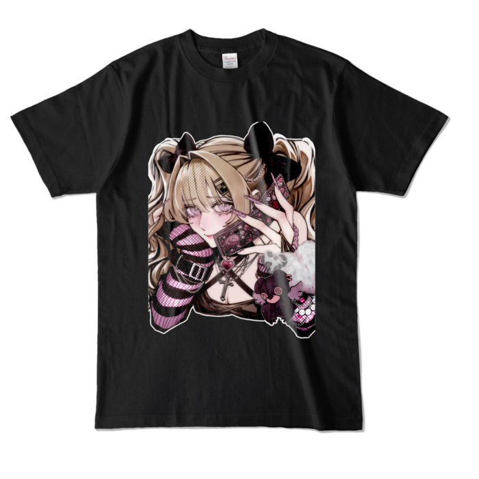 カラーTシャツ - L - ブラック （濃色）