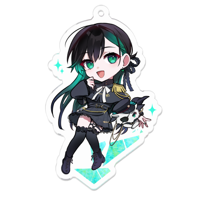 アクリルキーホルダー - 70 x 70 (mm)