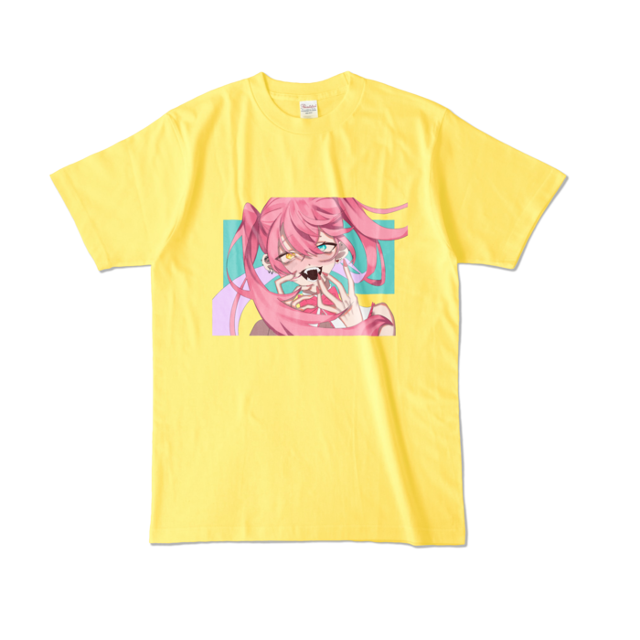 カラーTシャツ - L - イエロー (濃色)