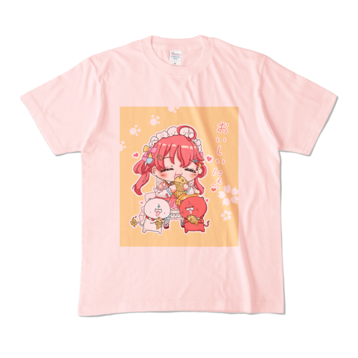 カラーTシャツ - M - ライトピンク (淡色)