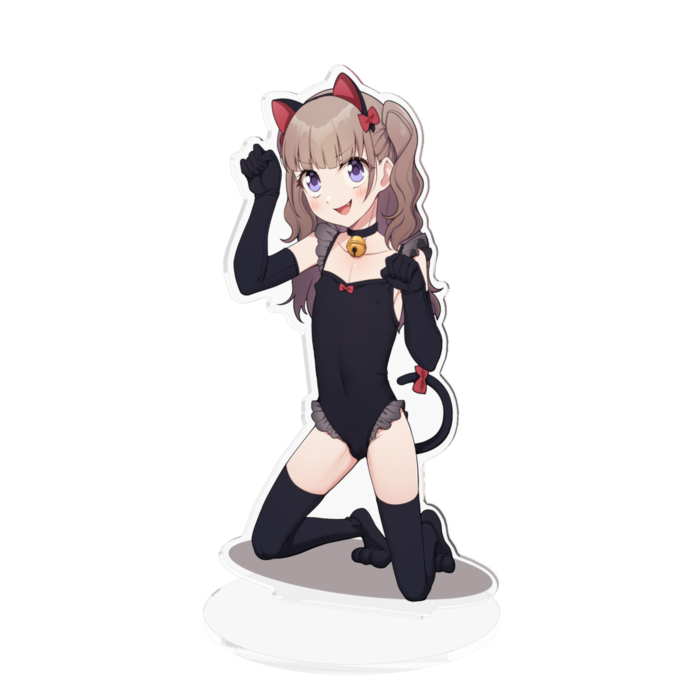 強気アクリルフィギュア - 160x160mm