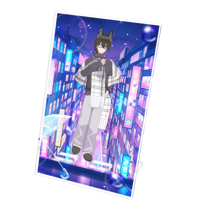 アクリルスマホスタンド - 100x160mm