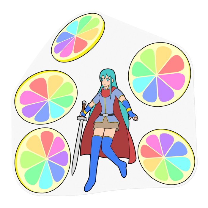 ステッカー - 160 x 160 (mm)