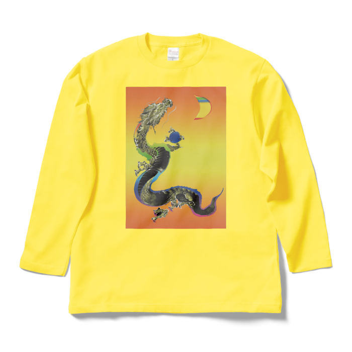 ロングスリーブTシャツ - L - イエロー