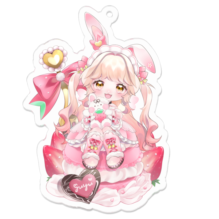 アクリルキーホルダー - 70 × 70 (mm)