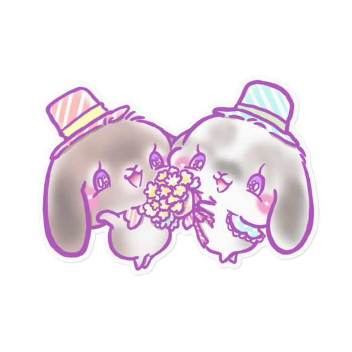 ステッカー - 160 x 160 (mm)