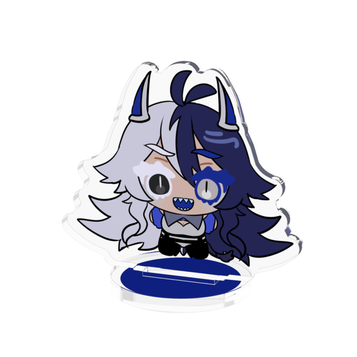 藍娥ランガ - 50x50mm