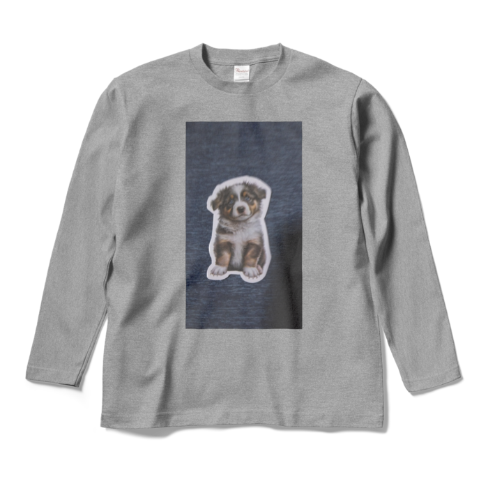 ロングスリーブTシャツ - M - 杢グレー