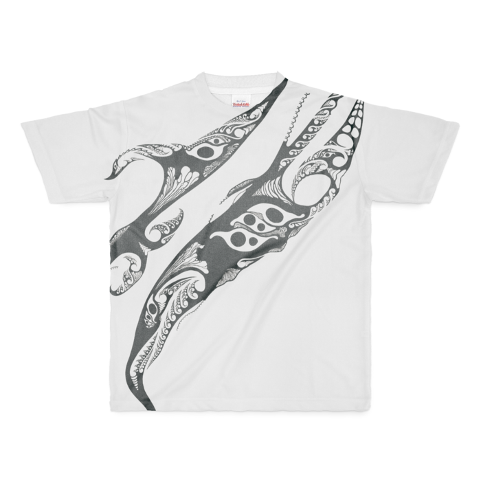 フルグラフィックTシャツ - M - 正面印刷のみ