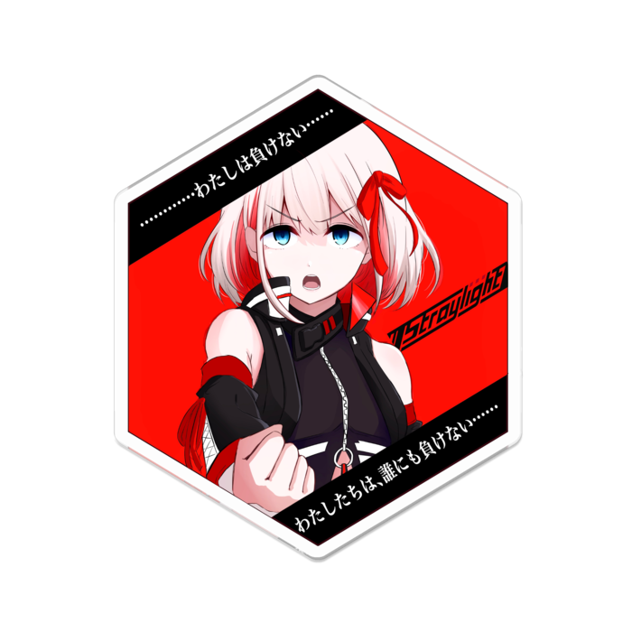 アクリルバッジ - 70 x 70 (mm)