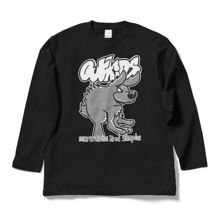 ロングスリーブTシャツ - L - ブラック