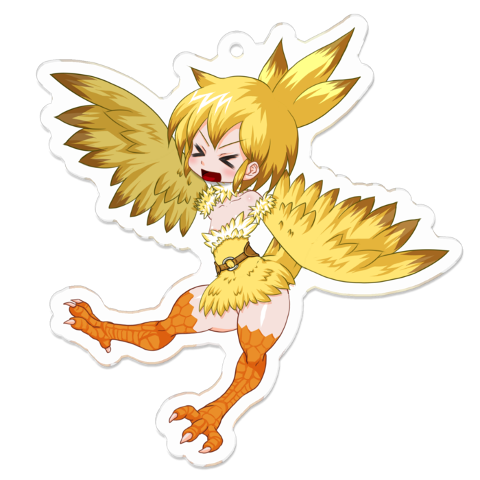 アクリルキーホルダー - 70 x 70 (mm)