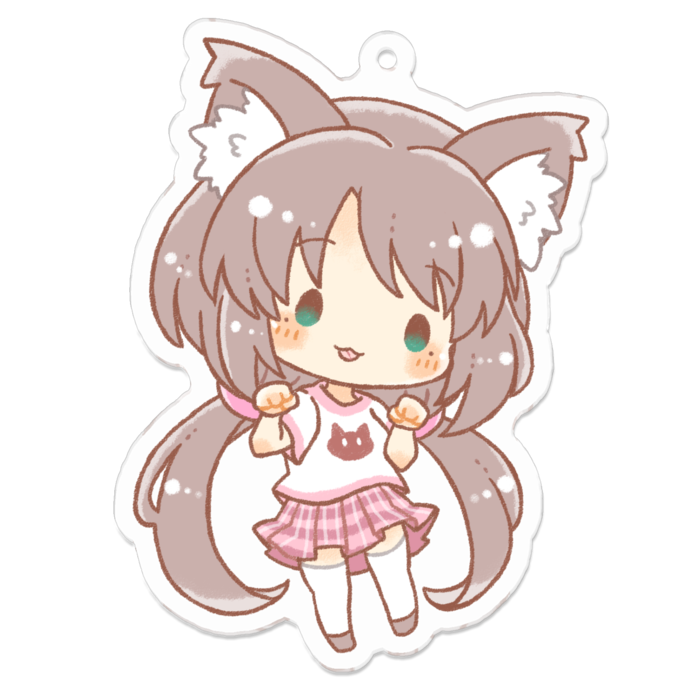 アクリルキーホルダー - 70 x 70 (mm)