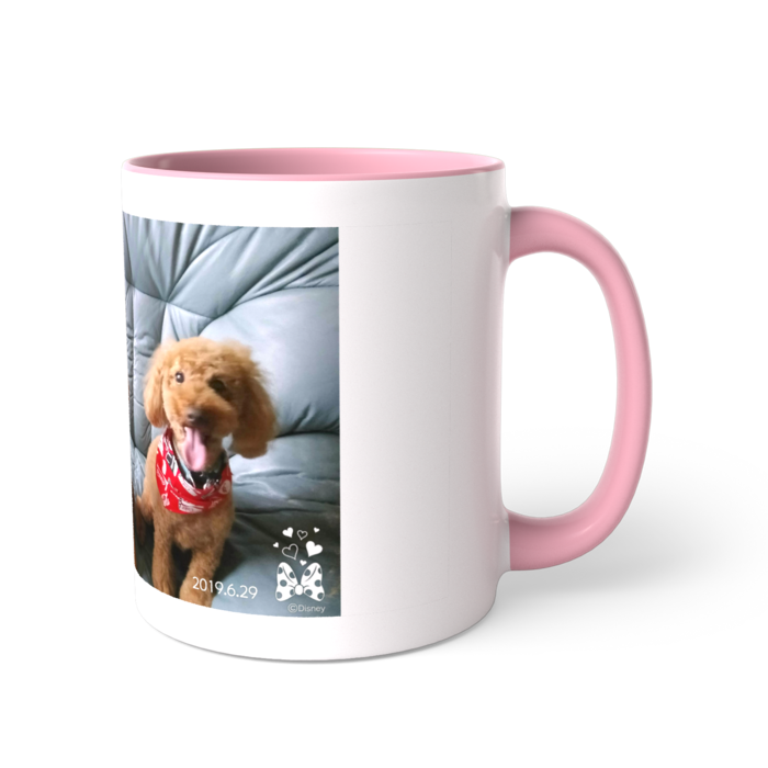 ツートンカラーマグカップ - 直径 8.2cm / 高さ 9.5cm