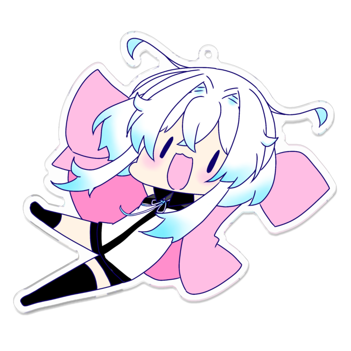 アクリルキーホルダー - 100 x 100 (mm)