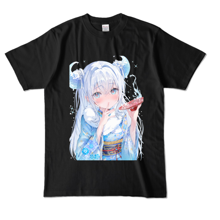 カラーTシャツ - L - ブラック (濃色)