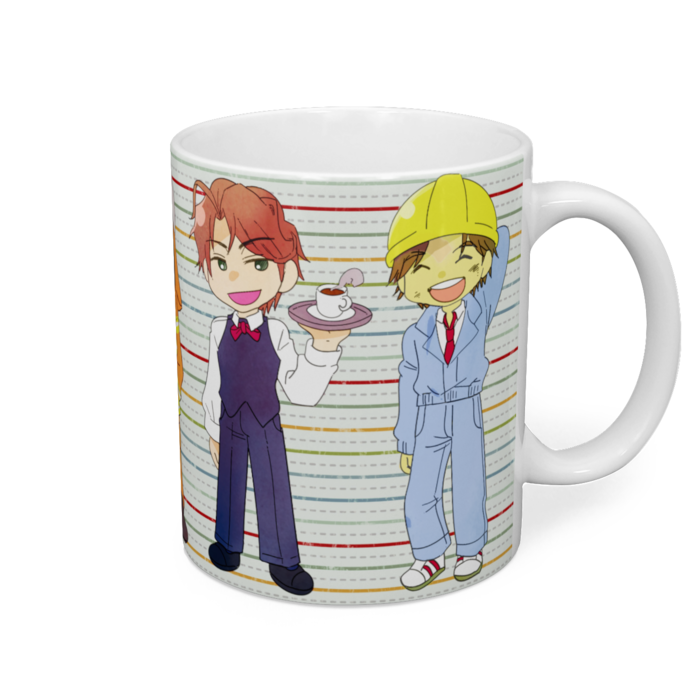 マグカップ - 直径 8 cm / 高さ 9.5 cm