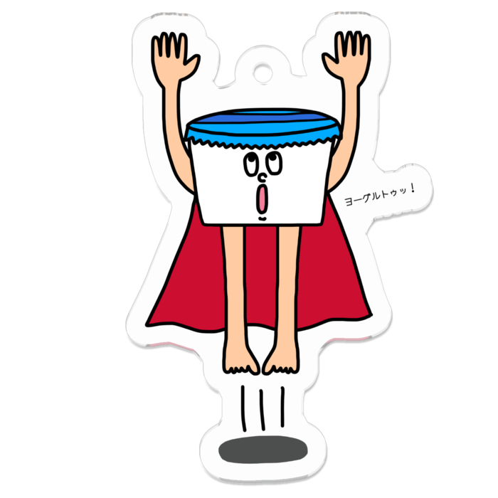 アクリルキーホルダー - 50 x 50 (mm)