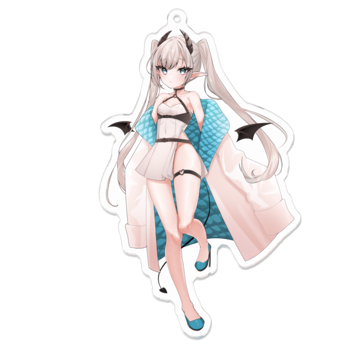 アクリルキーホルダー - 100 x 100 (mm)