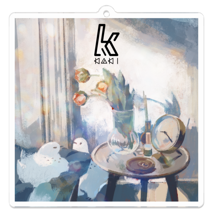 アクリルキーホルダー - 70 x 70 (mm)