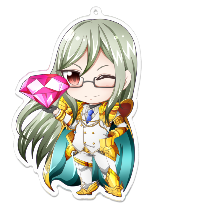 アクリルキーホルダー - 100 x 100 (mm)