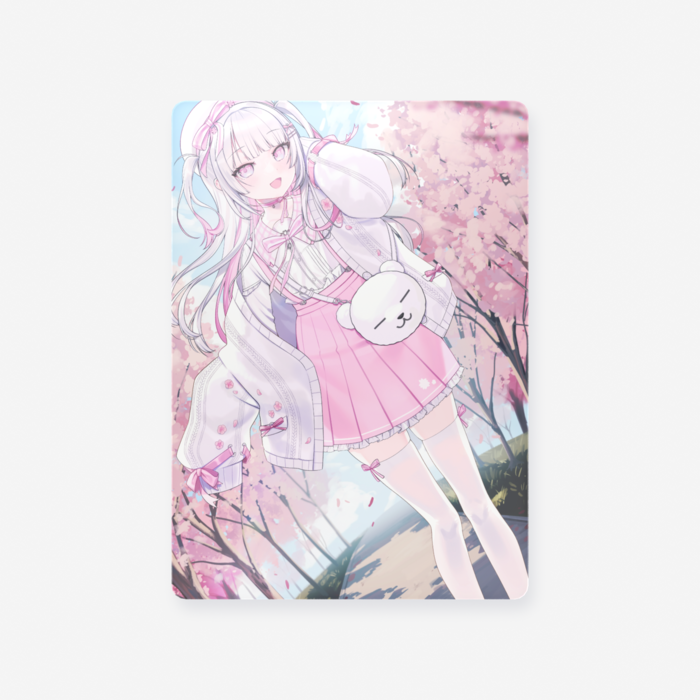 一緒に学校行こう♡制服桜衣装(63 × 88mm)