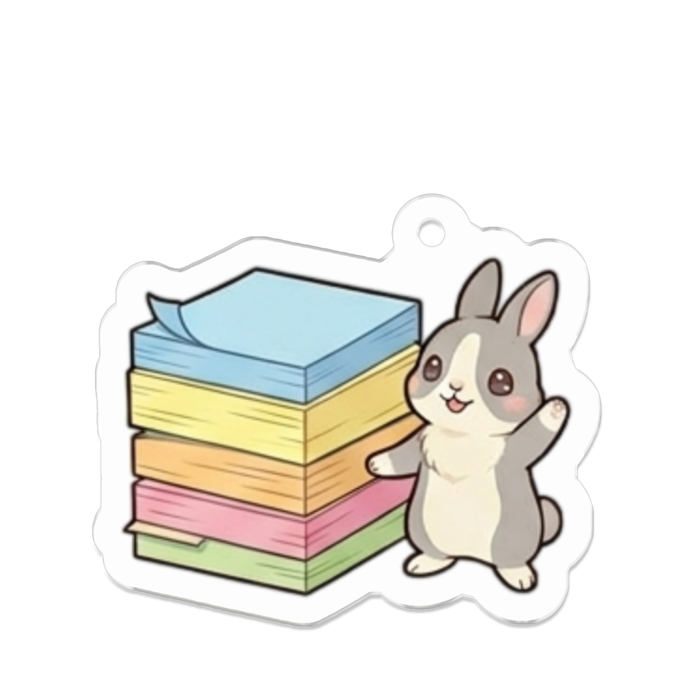 アクリルキーホルダー - 50 x 50 (mm)(12)