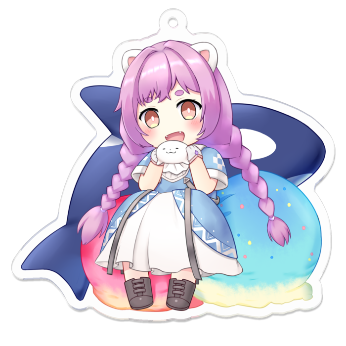 アクリルキーホルダー - 70 x 70 (mm)