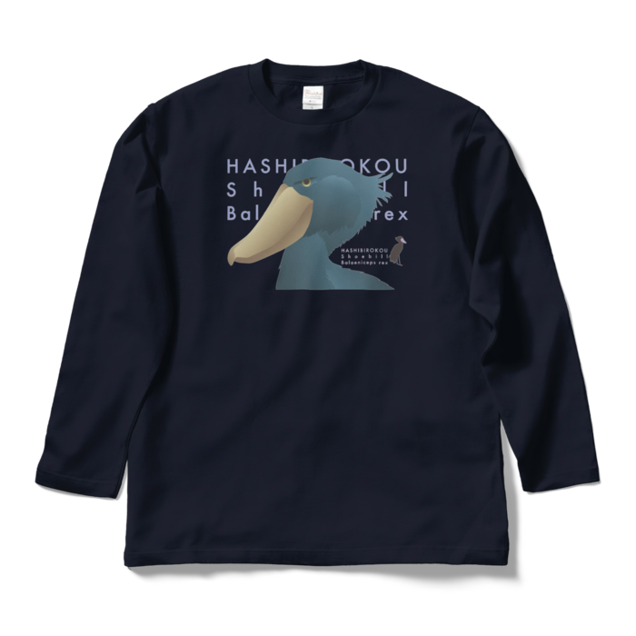 ロングスリーブTシャツ - L - ネイビー