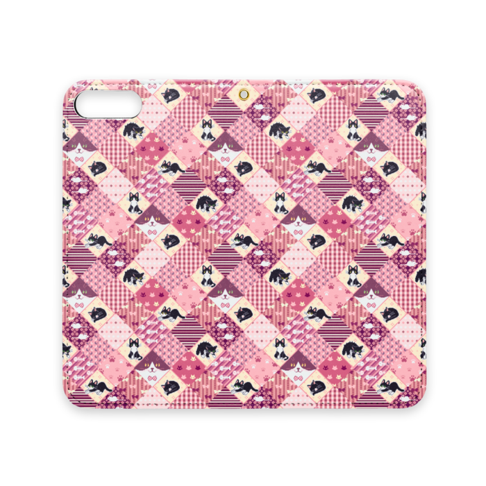 手帳型iPhoneケース(ベルトなし) - iPhone 8 Plus / 7 Plus - ストラップ穴 あり