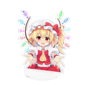 東方 フランドール スカーレット アクリルスタンド フィギュア 限定 アニメ ゲーム ロリ エロ なぞめきたる ７０0人感謝 Booth